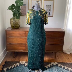Vintage Beaded Dress